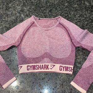 Gymshark exercise crop top